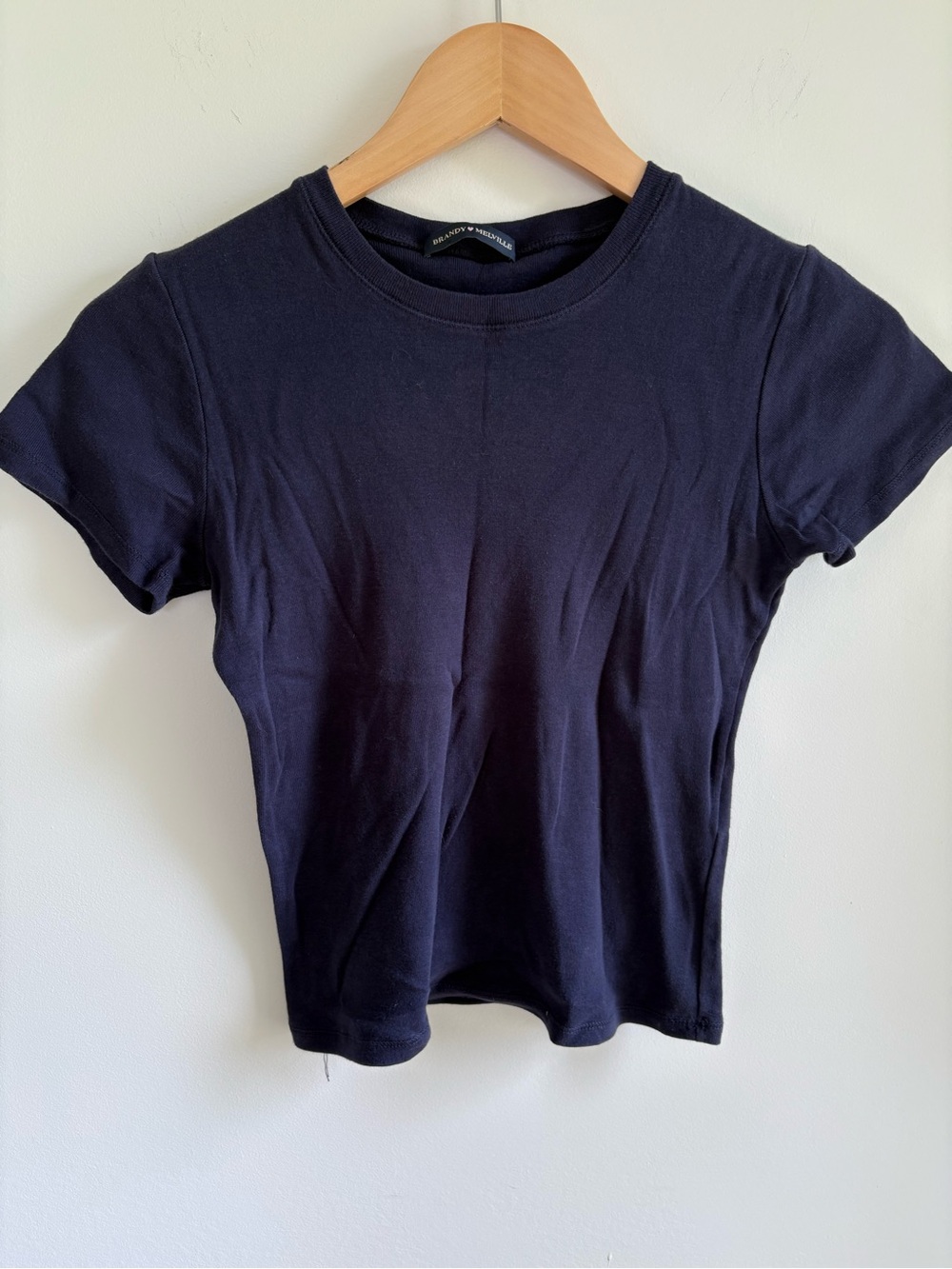 Brandy Melville Cotton Crewneck Tee